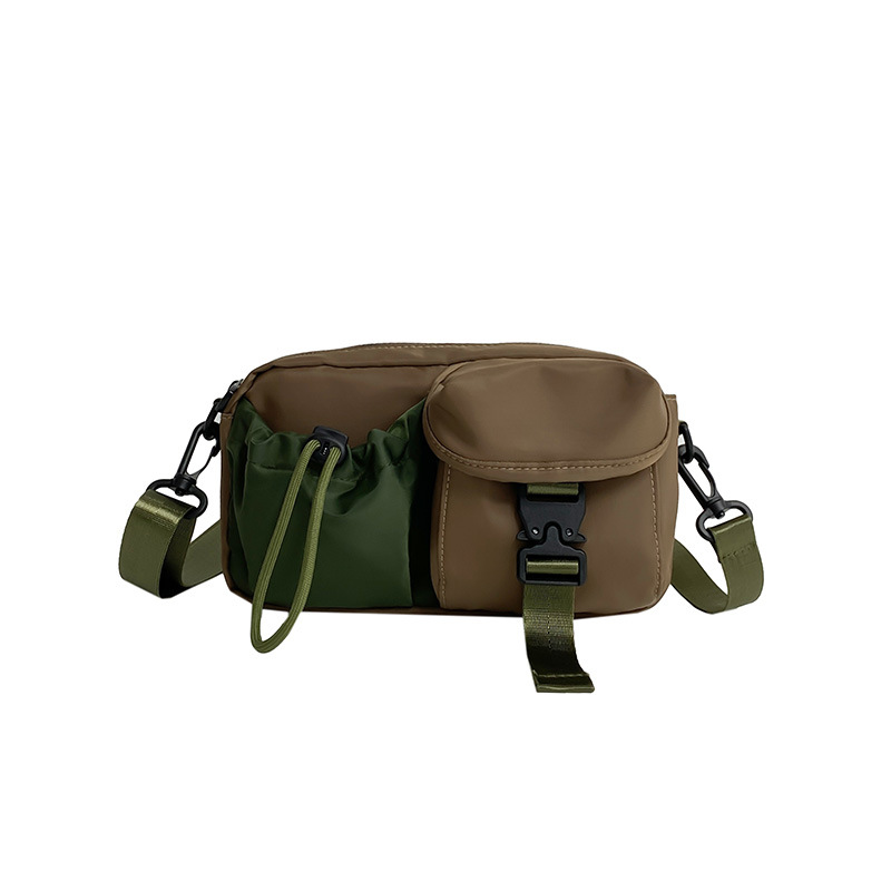 

Barang Bear Оксфордский плечевой рюкзак унисекс многоцветный, Khaki Green Multicolor