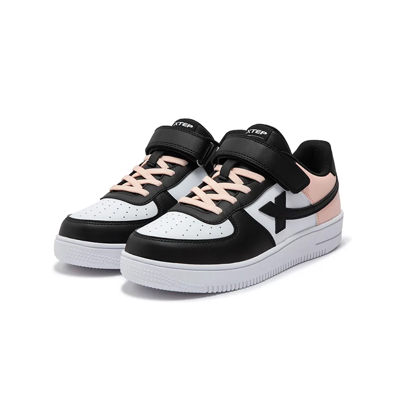 XTEP Air Force 1 из синтетической кожи, нескользящие, износостойкие, дышащие, с легкой амортизацией, низкие кроссовки — фото 3