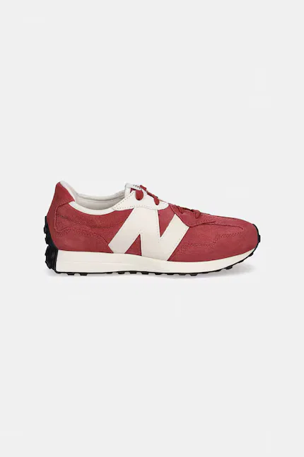 Кроссовки детские 327 замшевые New Balance, синий — фото 2
