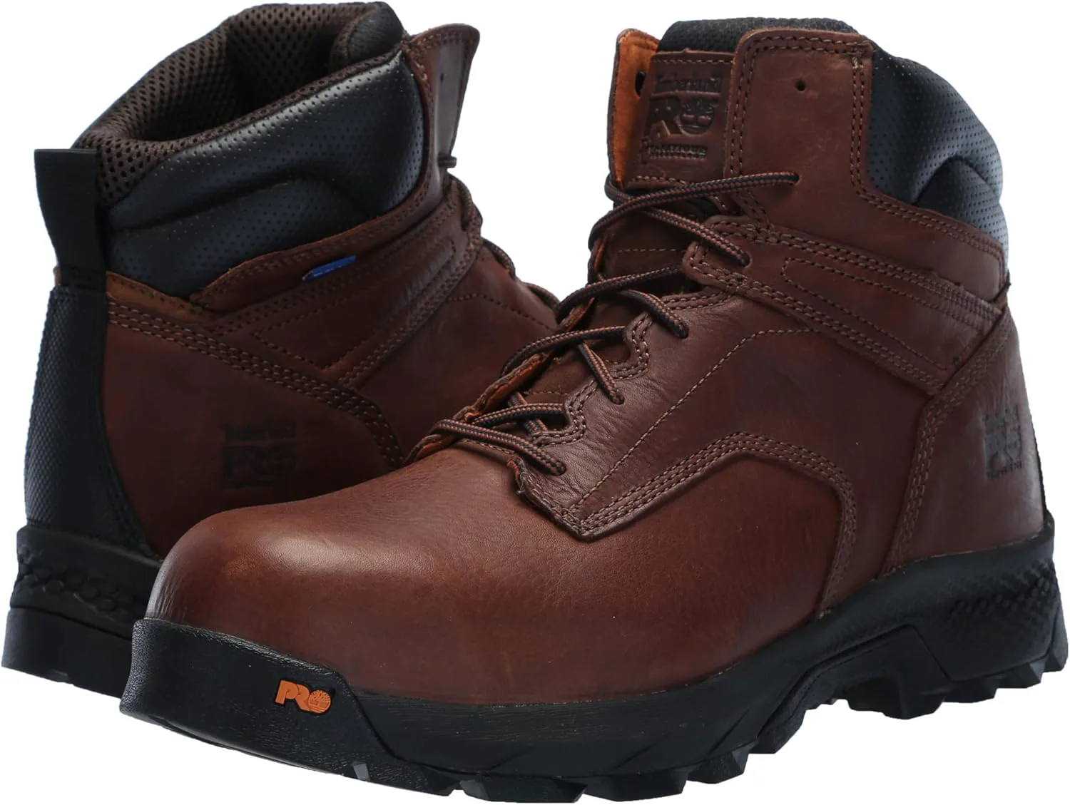 Мужские рабочие ботинки Timberland PRO Titan EV 6" с композитным носком, антистатические, промышленного типа, коричневые, размер 9.5 Wide Name ‎Timberland PRO, коричневый — фото 4