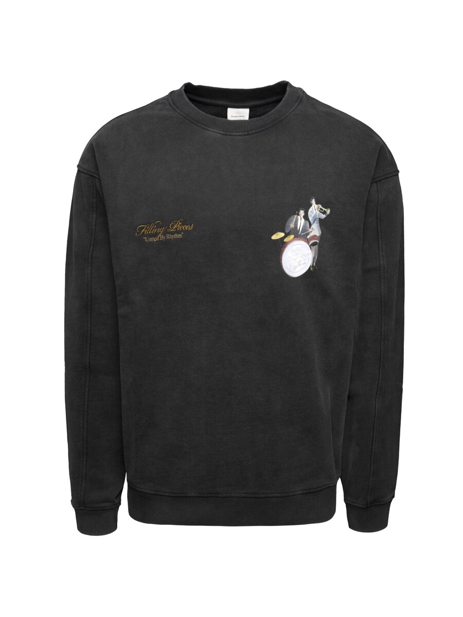 

Толстовка Filling Pieces Band Vintage, черный