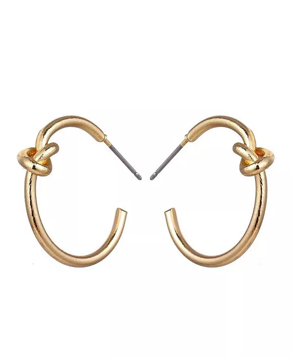 

Серьги-Кольца с узелками Hollywood Sensation, gold