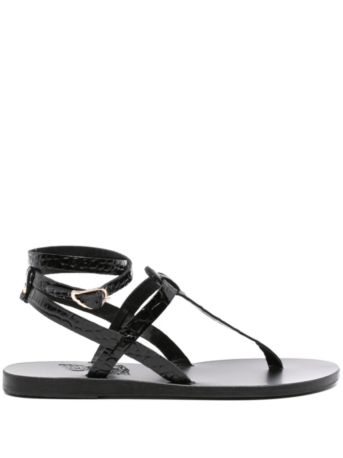 

Сандалии из кожи Estia Ancient Greek Sandals, черный