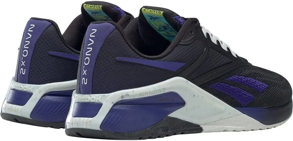 Кроссовки Reebok Herren Nano X2, Core Black Bold Purple Chalk — фото 3