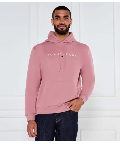 

Толстовка Regular fit Tommy Jeans, розовый