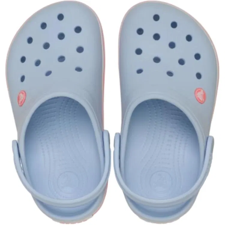 Детские сабо Crocs Clogs синие — фото 4