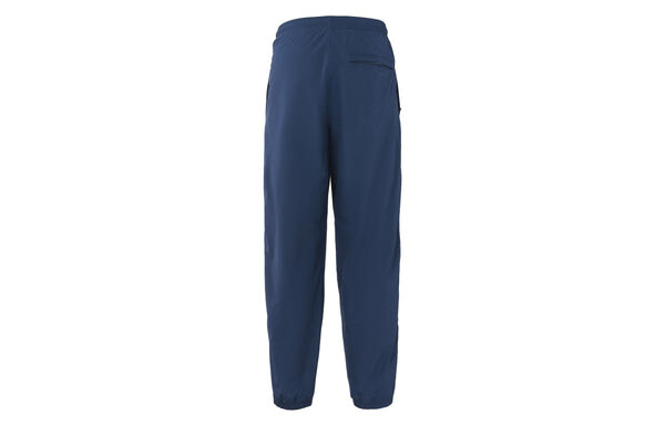 Брюки men's swoosh embroidered retro nylon sports pants/trousers/joggers blue Nike, синий — фото 2