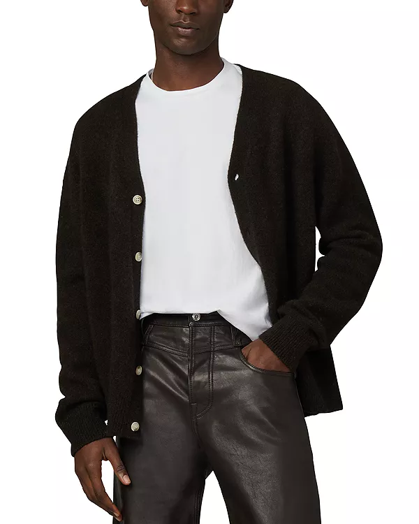 

Кардиган из смеси шерсти альпаки Joe'S Jeans, коричневый