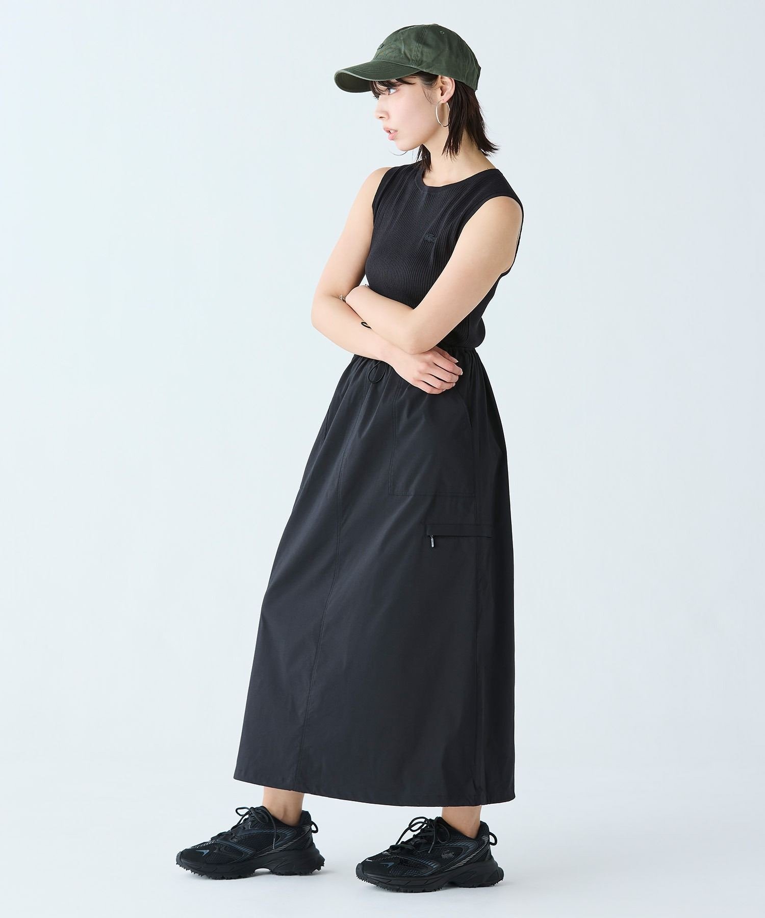 Майка LACOSTE Coolmax Black с УФ-защитой — фото 4