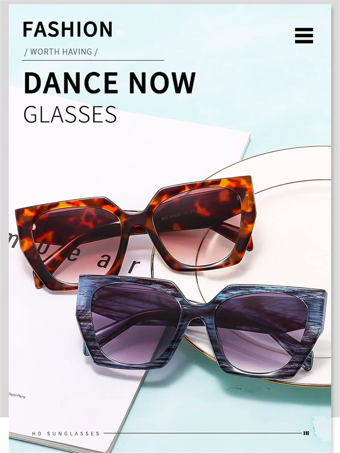 

Мужские и женские ретро-солнцезащитные очки для вождения, для отдыха на природе, модные солнцезащитные очки в подарок (Цвет: A, Размер: Средний) MTZJH, One Color