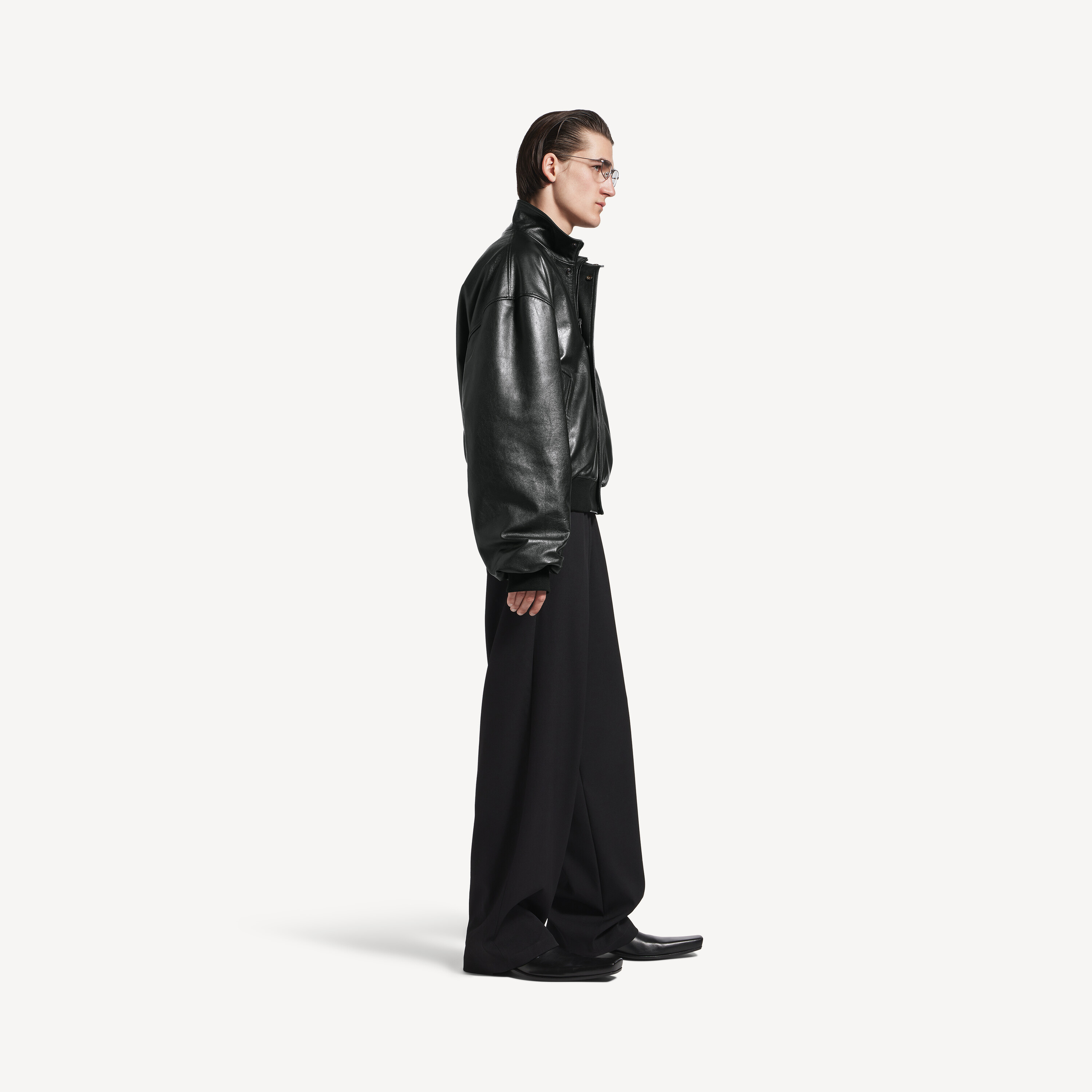 Мужской блузон черного цвета BALENCIAGA, черный — фото 2
