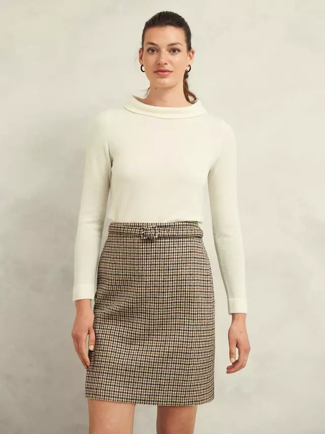 

Джемпер Hobbs Audrey Wool Cashmere, цвет warm/ivory