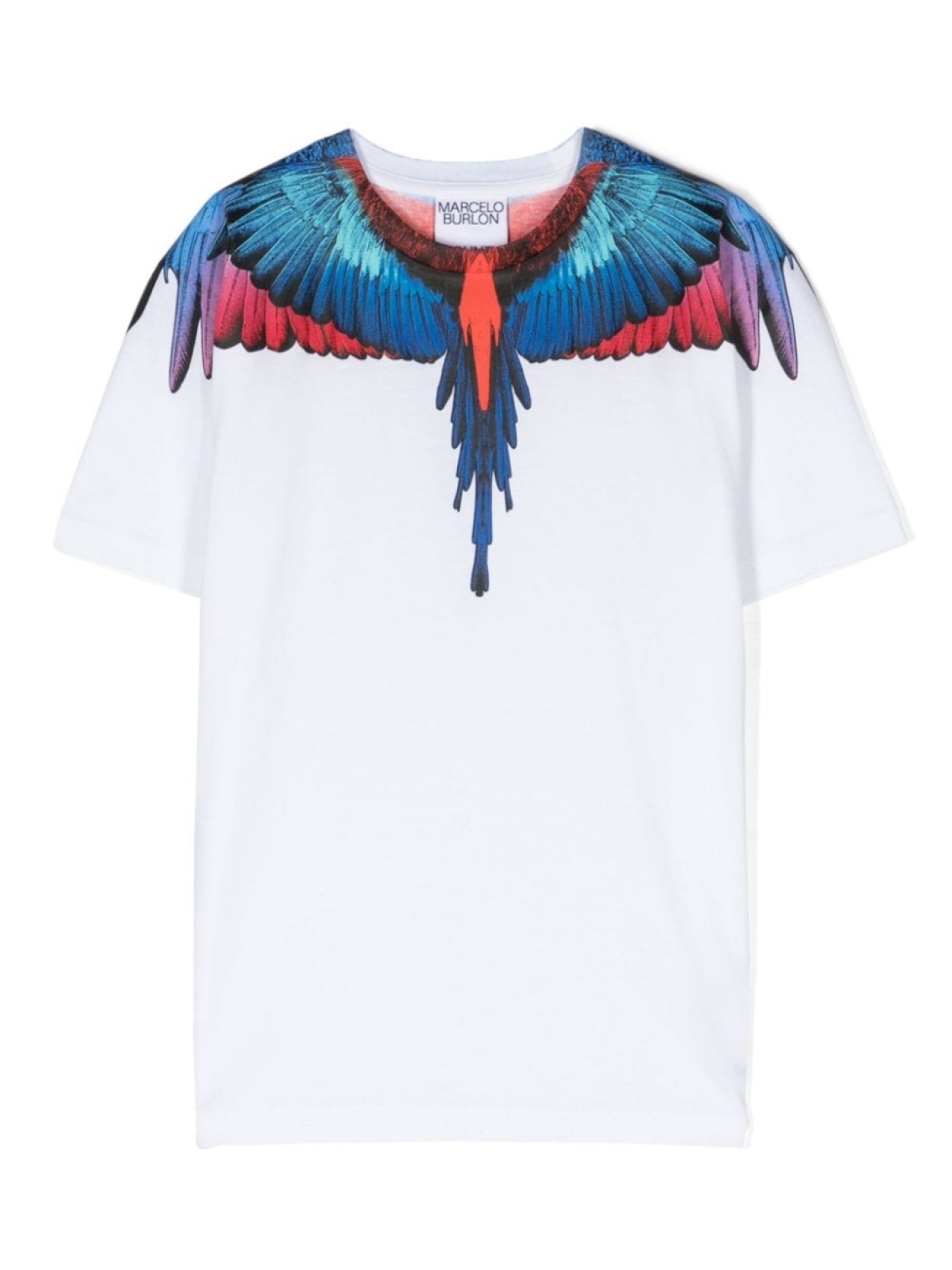 

Marcelo Burlon County Of Milan футболка из органического хлопка с принтом Wings, белый