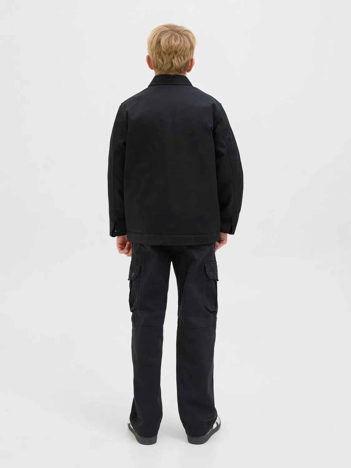 Куртка джерси JACK & JONES Junior, черный — фото 3