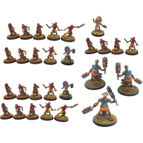 

Фигурки Mythic Americas: Aztec Warband Starter Set