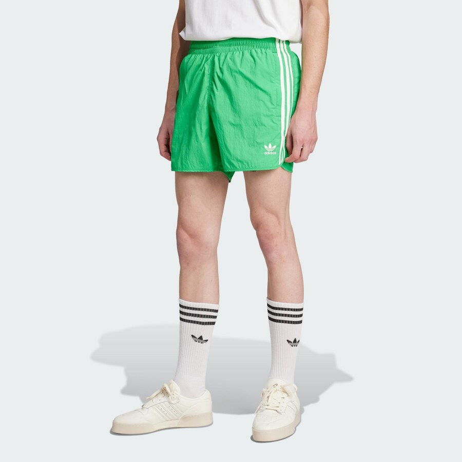 Брюки свободного кроя ADIDAS ORIGINALS Adicolor Classics Sprinter, Light green — фото 2