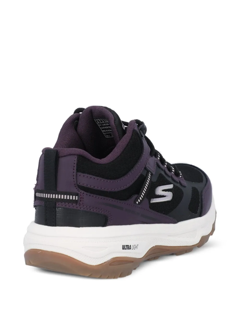 Низкие кеды на шнуровке Skechers, черный — фото 3