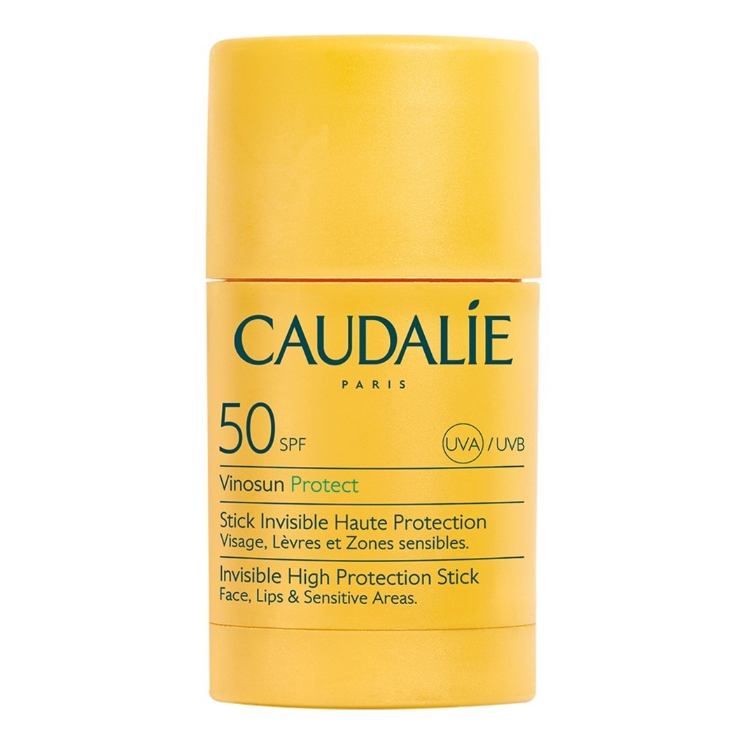 

Солнцезащитный крем vinosun protect vinosun protect invisible stick spf50 Caudalie, вес 15 гр.
