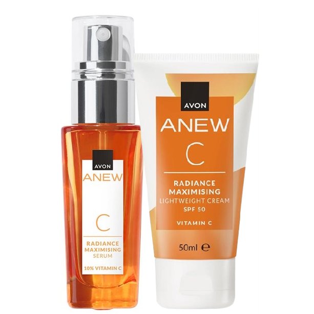 

Avon Anew Radiance Vitamin C Power Set [сыворотка + увлажняющий крем]