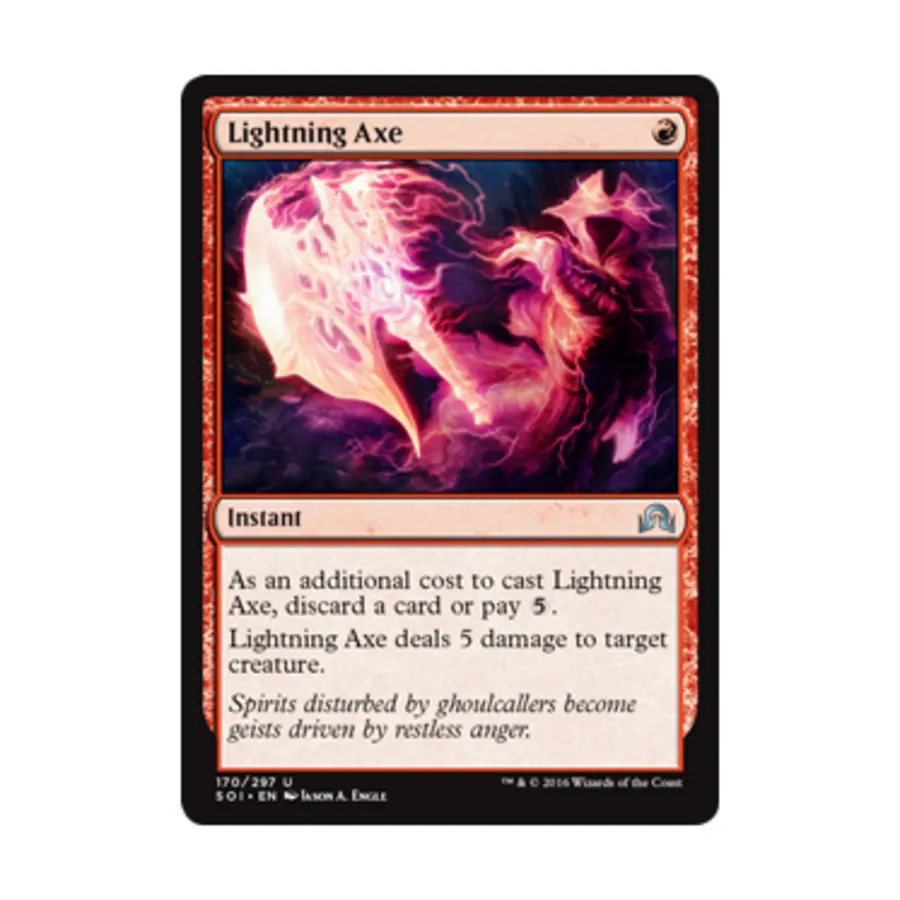 

CCG Молниеносный топор (U), MTG - Shadows Over Innistrad