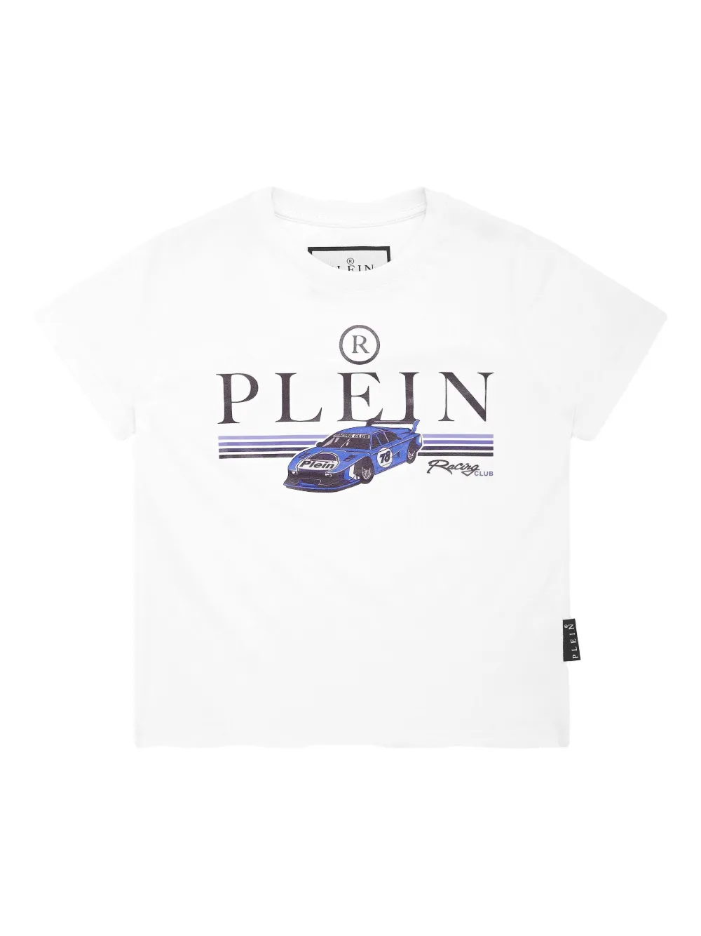 

Футболка cars racing из джерси Philipp Plein, белый