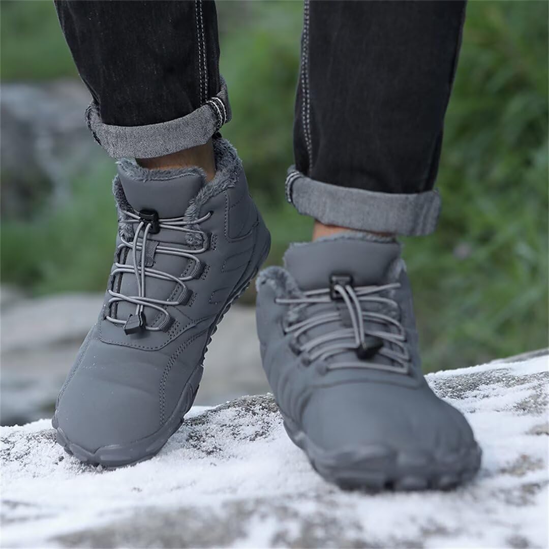Ботинки Caspar Flex - Non-Slip Waterproof Winter Barefoot Shoe (унисекс) Swzec, серый — фото 4