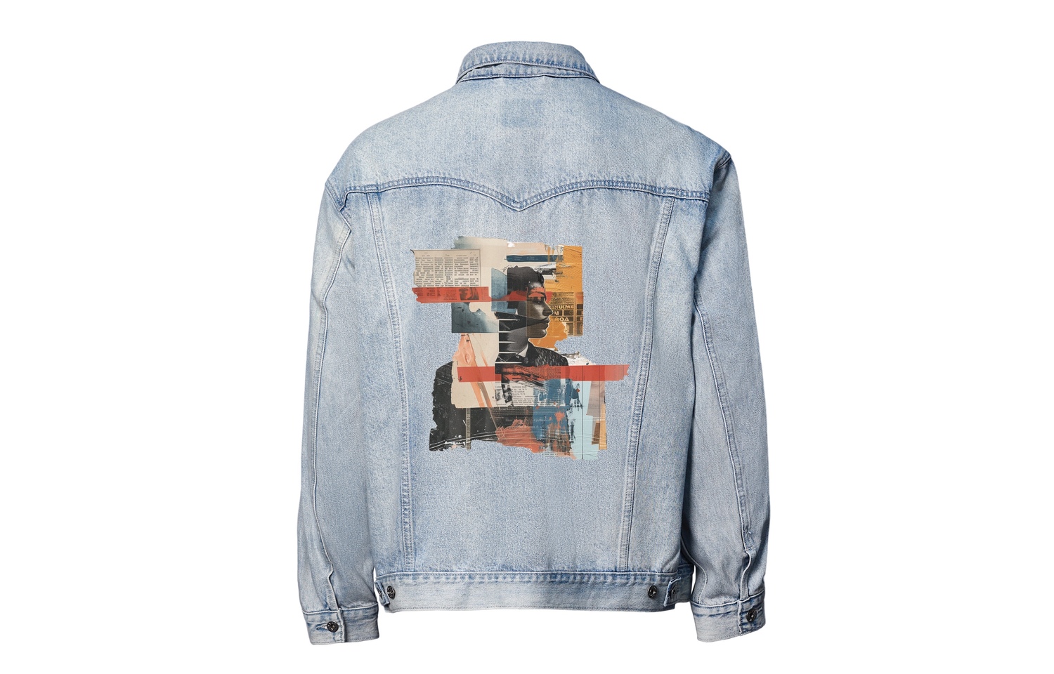 Левис джинсовая куртка мужская светло индиго Levis, светло-синий — фото 3