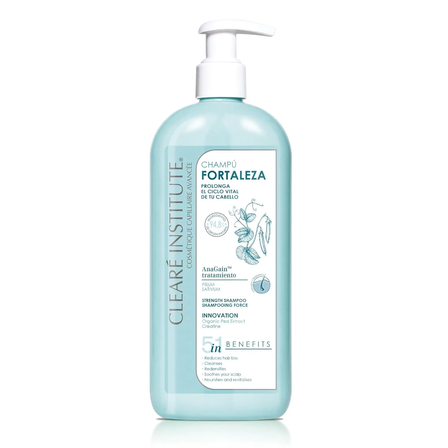 Шампунь против выпадения волос «Anti-Hair Loss Strength» от Clearé Institute, 400 мл Clearé Institute