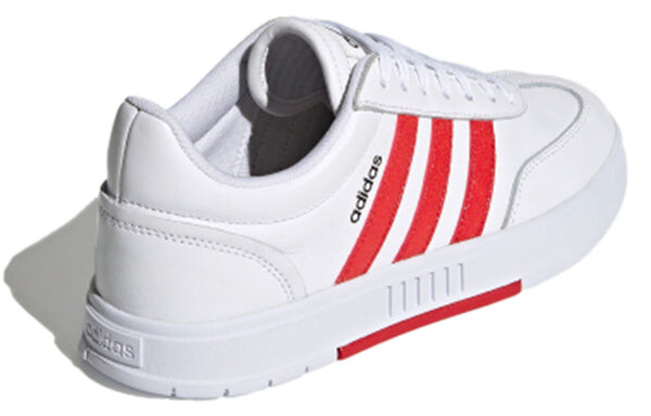 Кроссовки neo gradas красные Adidas, белый — фото 4