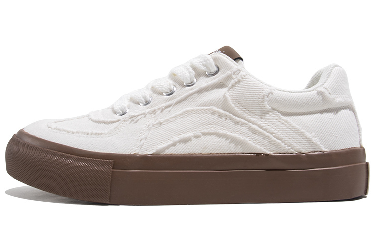 

TUOPIN Кроссовки Pie Shoes Unisex Low Top White Chocolate Latte/Caramel Raw Chocolate в цвете White Chocolate Latte, цвет White Chocolate Latte