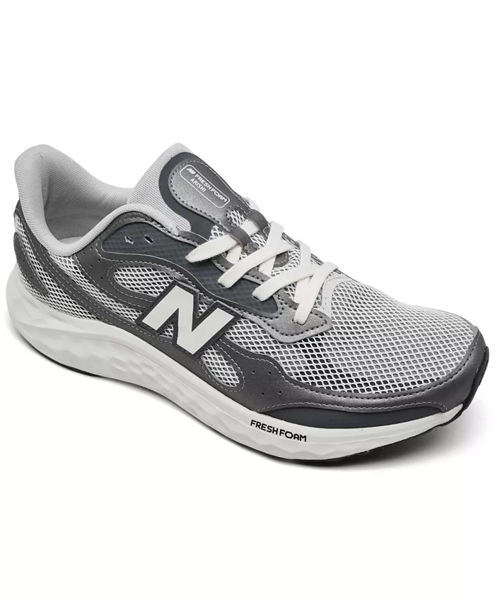 

Мужские кроссовки для бега Fresh Foam Arishi v4 от Finish Line New Balance, серебряный
