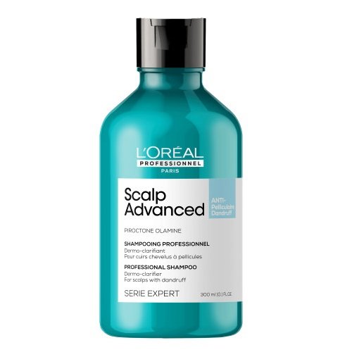 

Шампунь против перхоти, 300 мл L'Oréal Professionnel, Serie Expert Scalp Advanced Shampoo, Синий, Шампунь против перхоти, 300 мл L'Oréal Professionnel, Serie Expert Scalp Advanced Shampoo