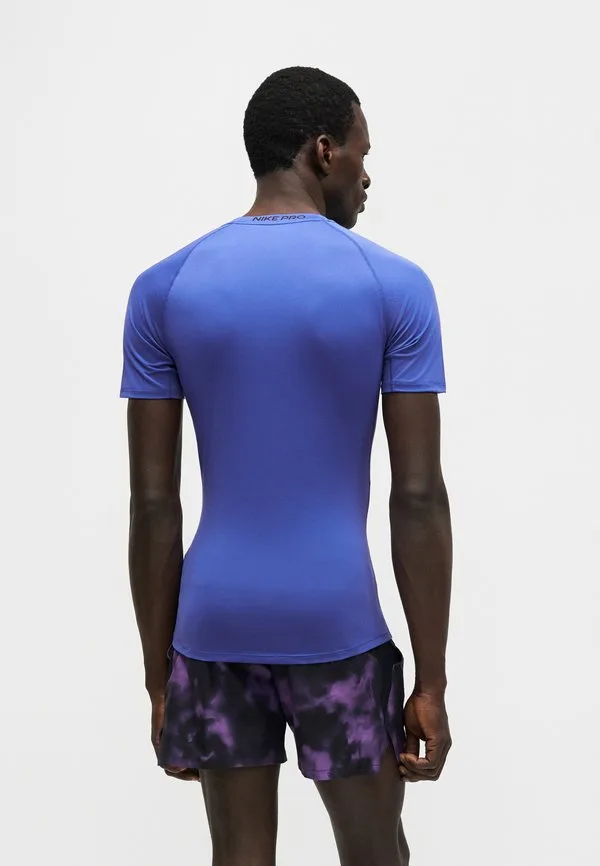 Облегающая майка Nike Performance, Persian Violet/Black — фото 3