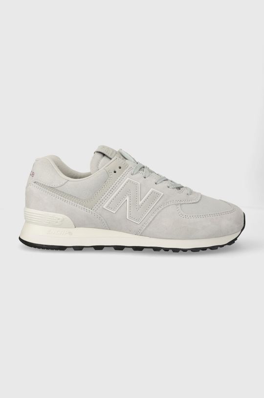 

Замшевые кроссовки 574 New Balance, серый