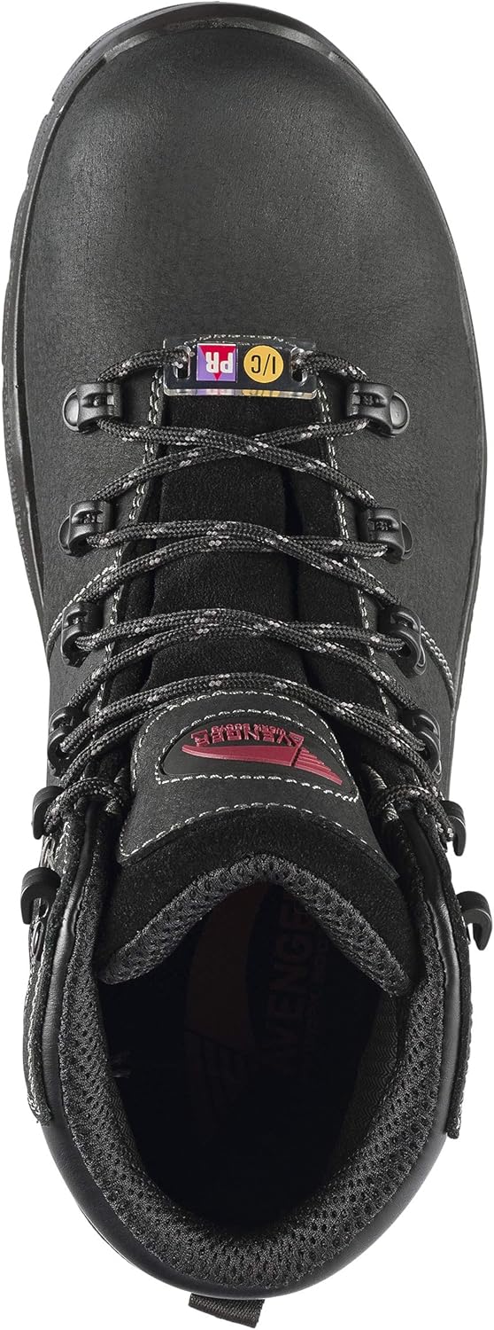 Мужские водонепроницаемые ботинки FSI FOOTWEAR SPECIALTIES INTERNATIONAL A7400 Foundation 6, с углеродным носком, черный — фото 3