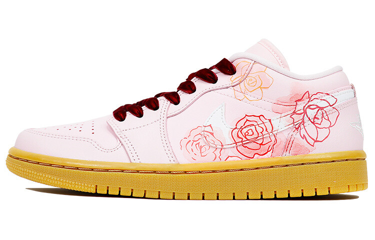

Баскетбольные кроссовки Air 1 Vintage женские с низким верхом красные/розовые Jordan, Красный, Баскетбольные кроссовки Air 1 Vintage женские с низким верхом красные/розовые Jordan