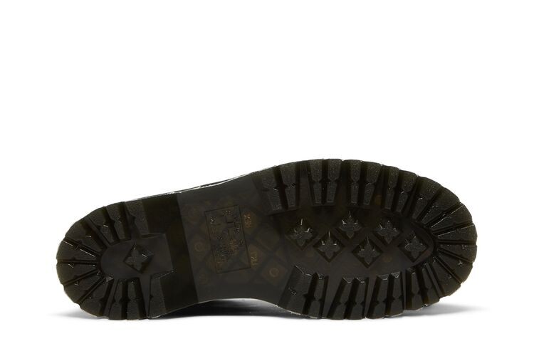 Мужские ботинки Dr. Martens Rick Owens x 1460 кожаные на толстой подошве, черный — фото 4