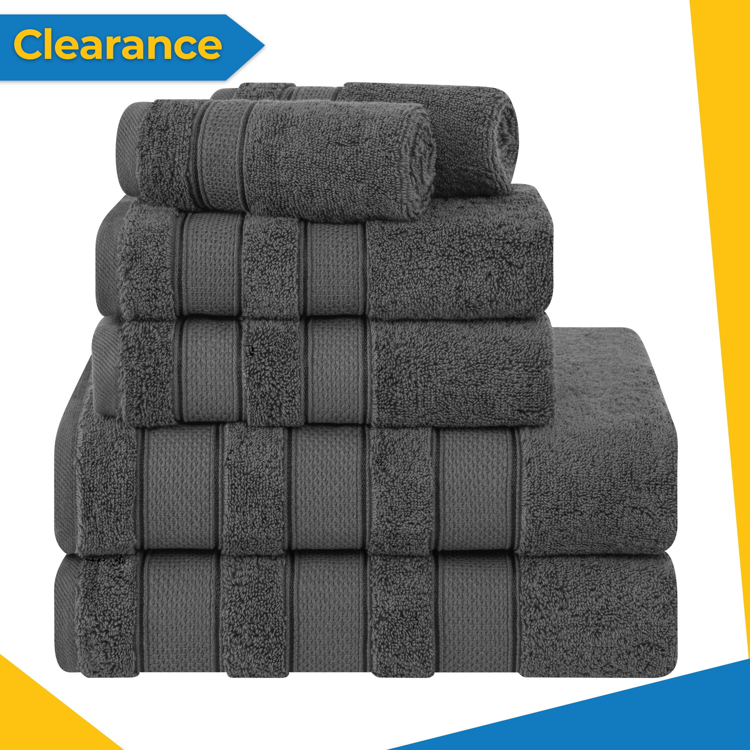 

Набор полотенец American Soft Linen Salem, 6 предметов