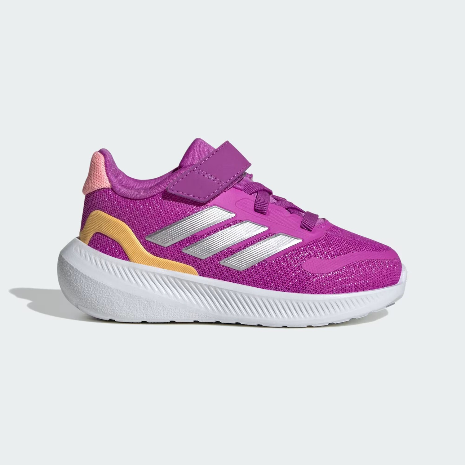 

Кроссовки Runfalcon 5 для детей Adidas, цвет Purple Burst/Silver Metallic/Semi Spark