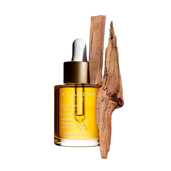 Масло для лица Clarins — Питательное и успокаивающее Huile Santal, 30 мл — фото 2