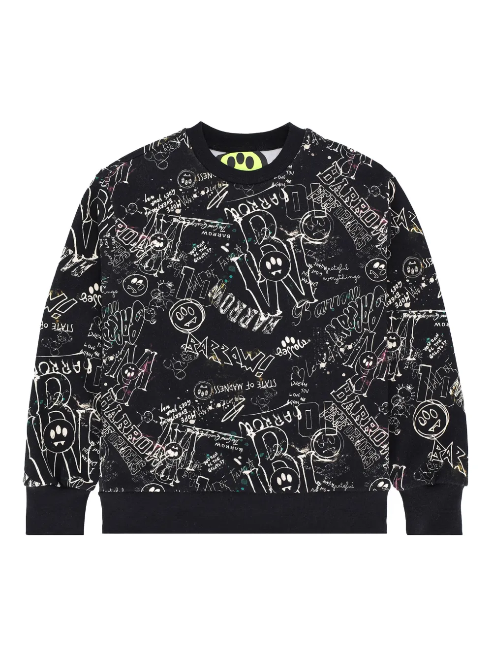 

Толстовка с принтом граффити Barrow kids, черный