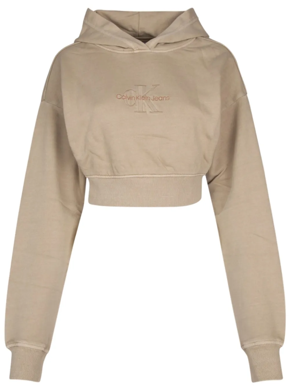 

Худи с логотипом Calvin Klein Jeans, нейтральный