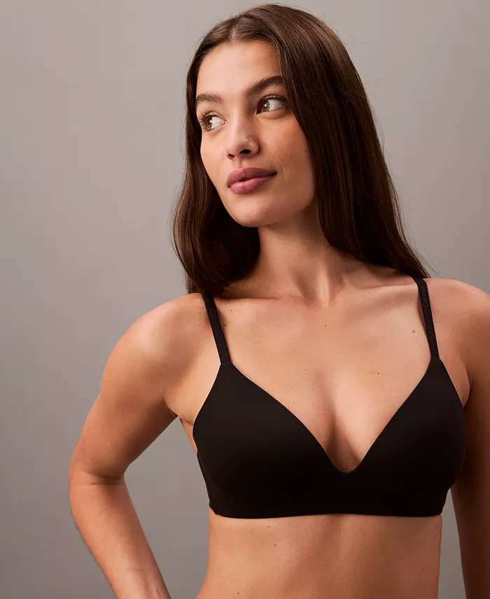 

Женский бюстгальтер Perfectly Fit Wireless T-Shirt Bra QF8013 Calvin Klein, черный