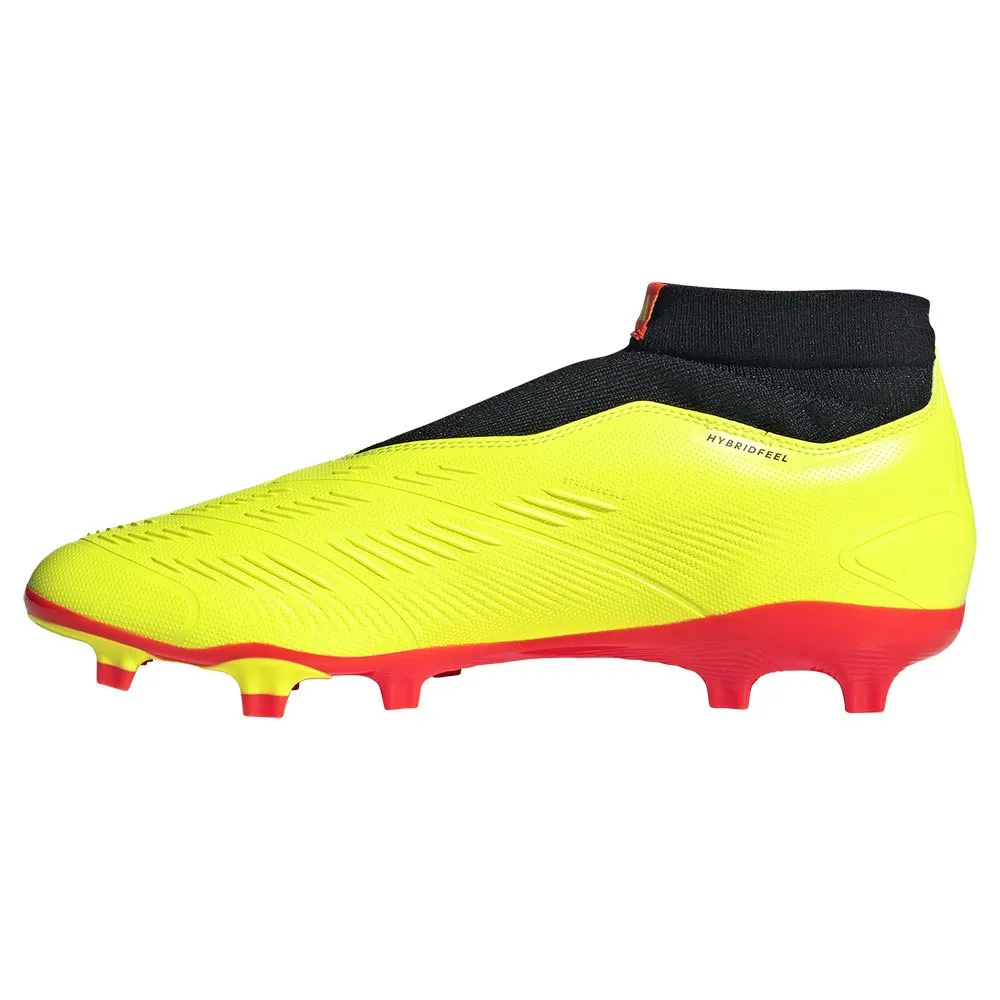 Футбольные бутсы adidas Predator League Laceless FG, желтый — фото 3