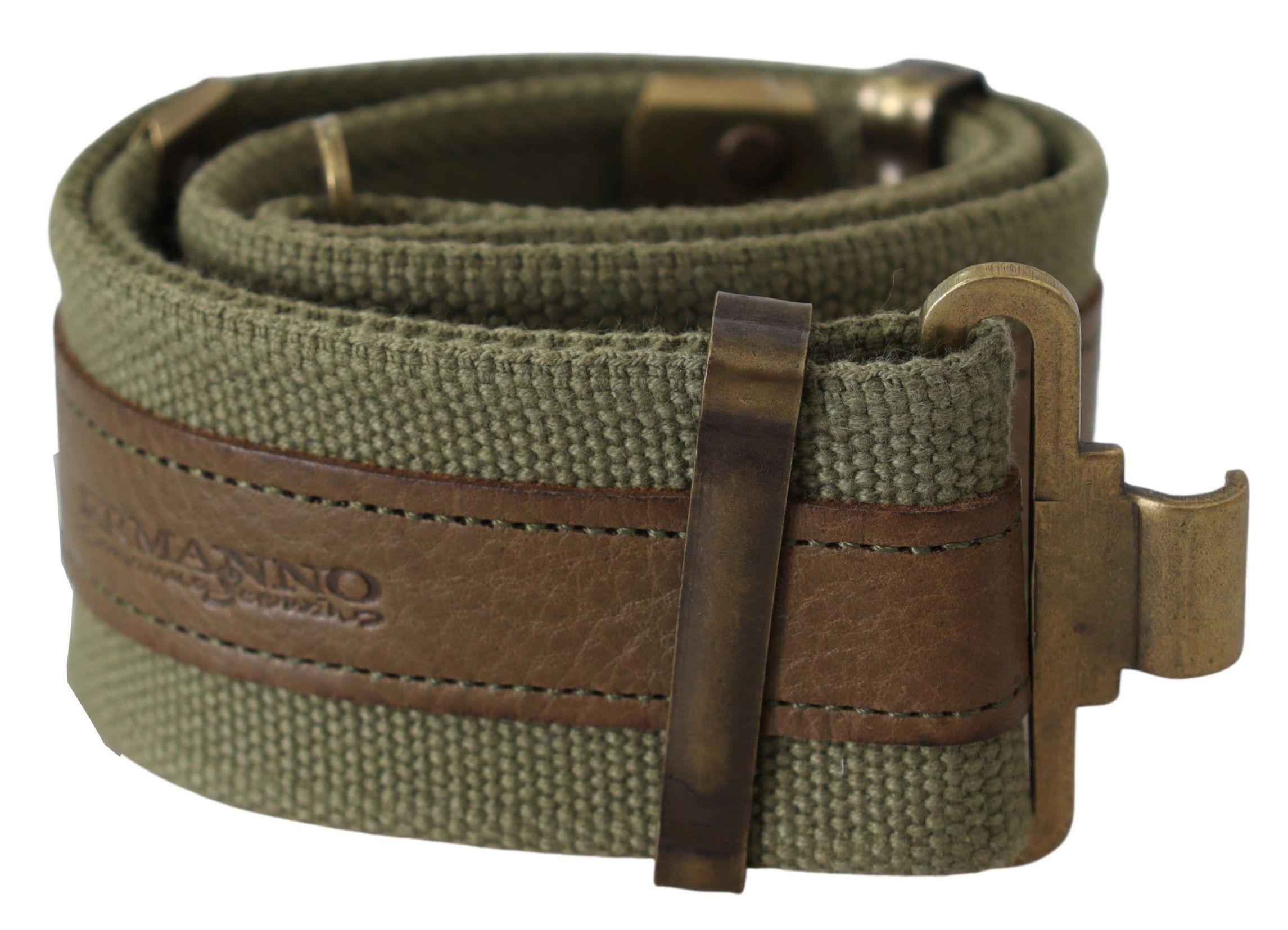 

Шикарный пояс в деревенском стиле Army Green Ermanno Scervino, цвет Army Green