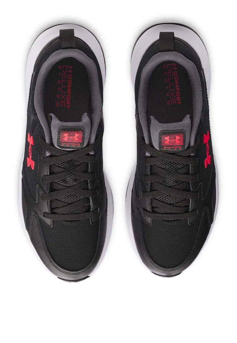 Кроссовки для тренировок Charged Edge, мужские Under Armour, белый/черный/красный — фото 4