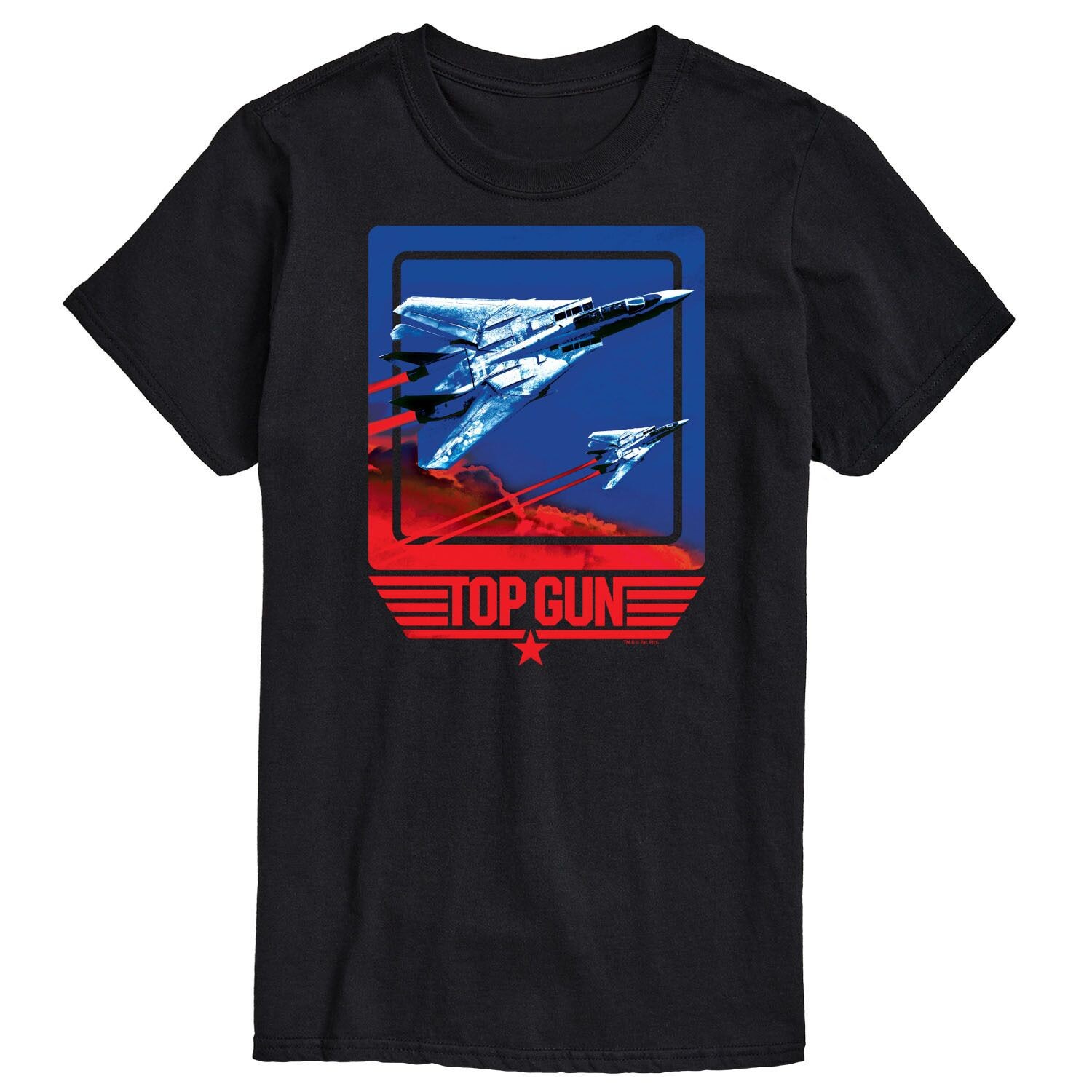 

Мужская футболка Top Gun Jet Licensed Character