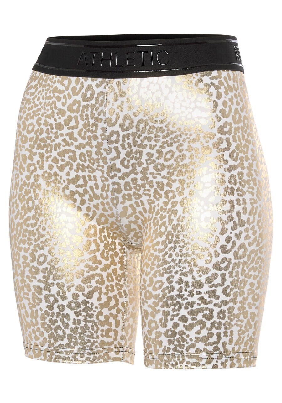 

Шорты LASCANA ACTIVE Skinny Workout Pants, цвет gold/white