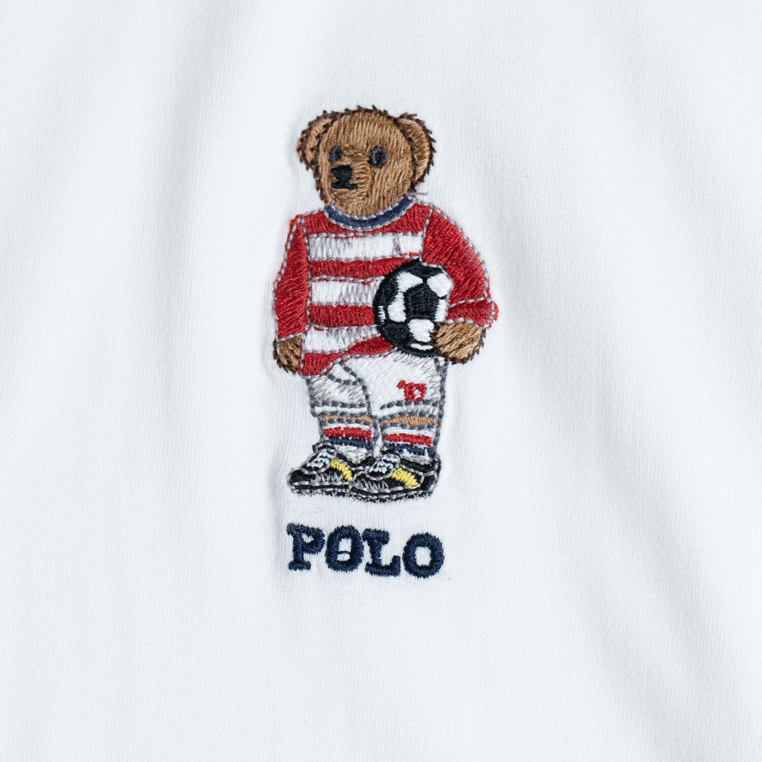 Футболка Polo Ralph Lauren New Surfing Bear, белый — фото 4