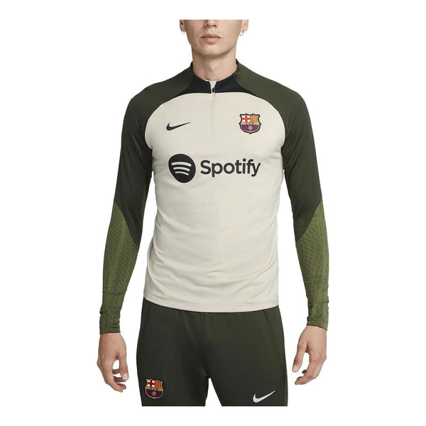 

Футболка dri fit fc barcelona strike training top Nike, бежевый